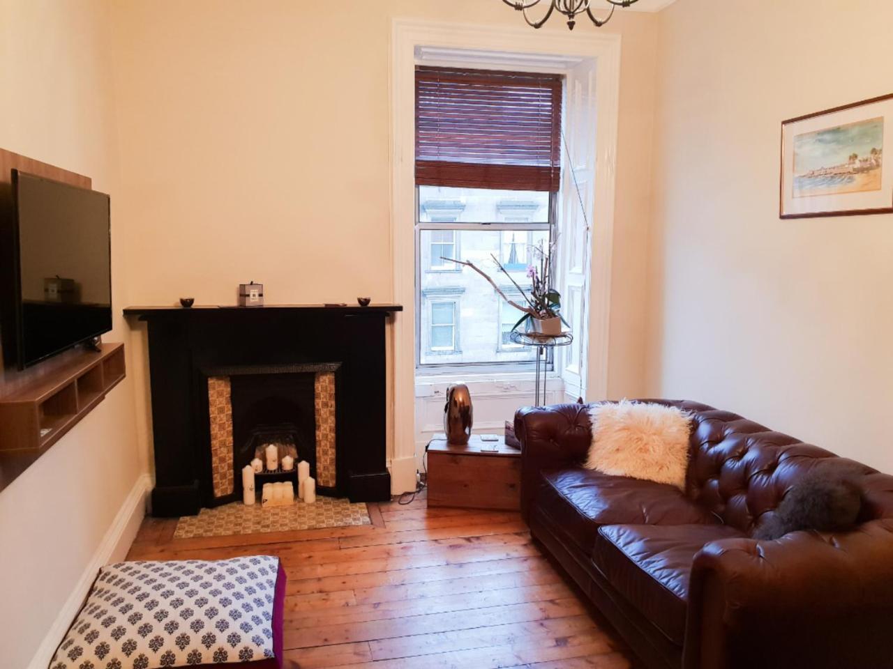 Bright 1 Bedroom Apartment Near City Centre EDI Kültér fotó